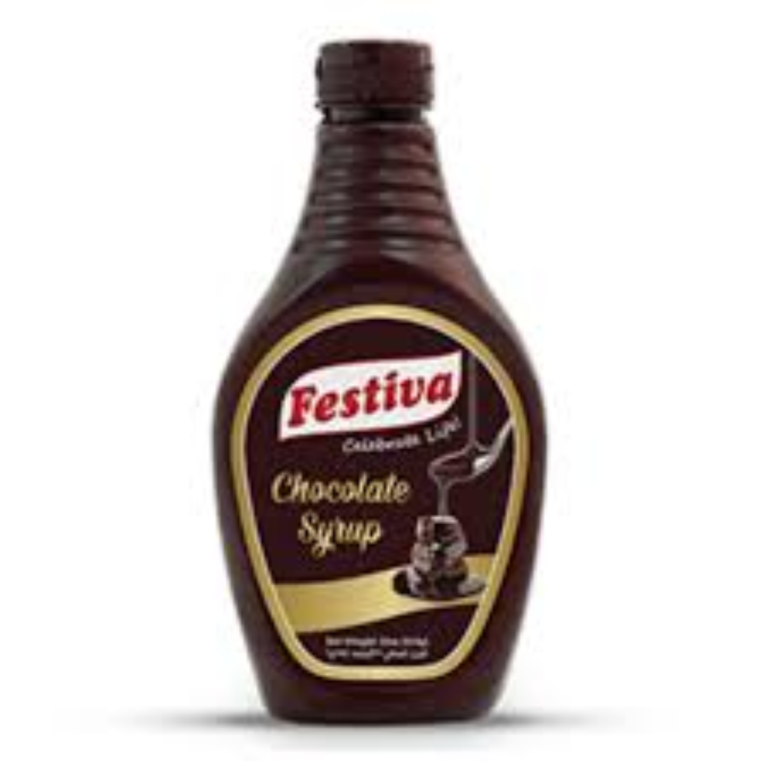 FESTIVA CHOCOLATE SYRUP 624G